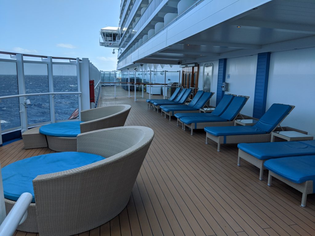 The Lanai Loungers on the Carnival Horizon