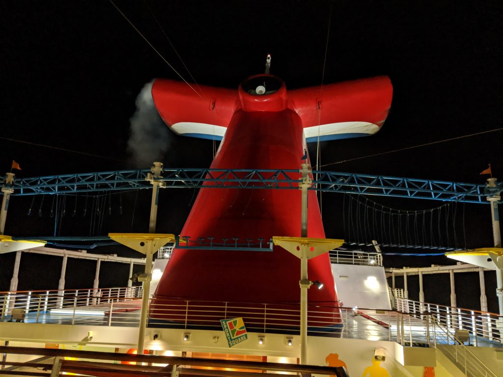 Carnival Horizon - Sports Square at Night