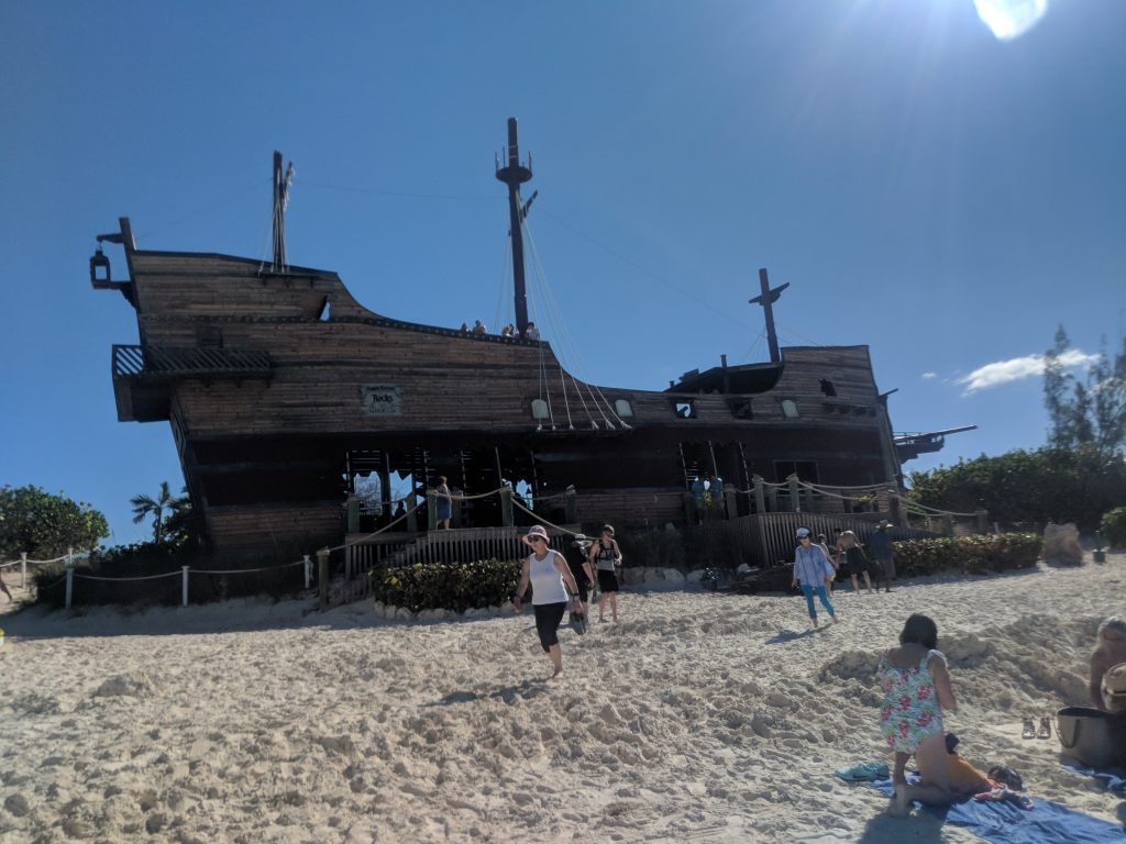 Captain Morgan's Bar on Half Moon Cay