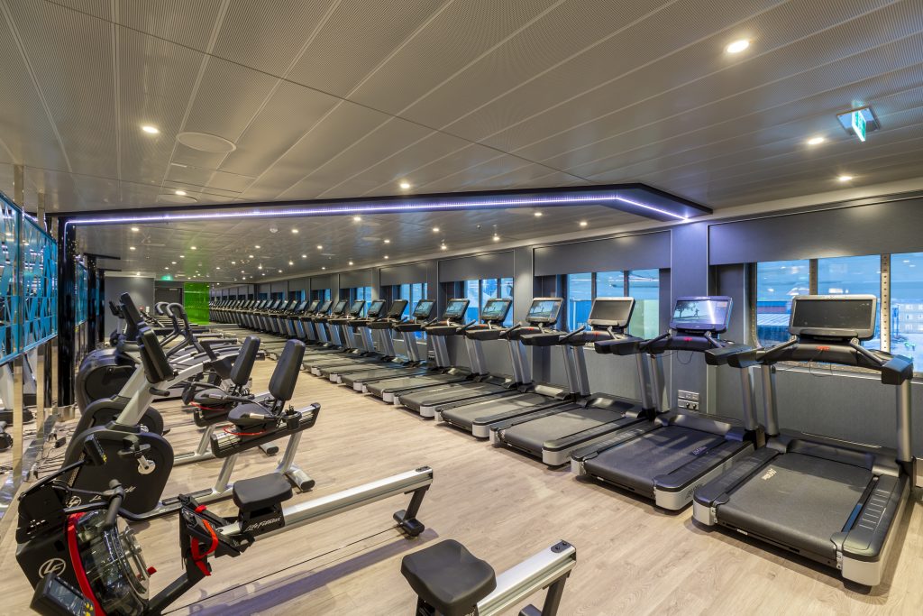 carnival cruise gym room