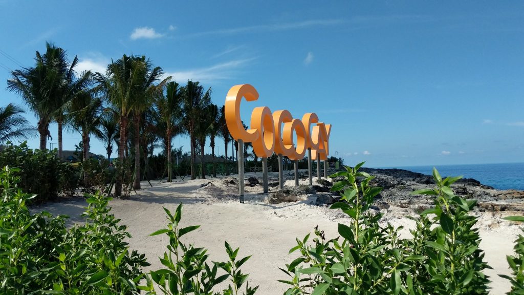 Royal Caribbean CocoCay Sign