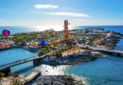 Whole island view of Royal Caribbean's Perfect Day at CocoCay Island