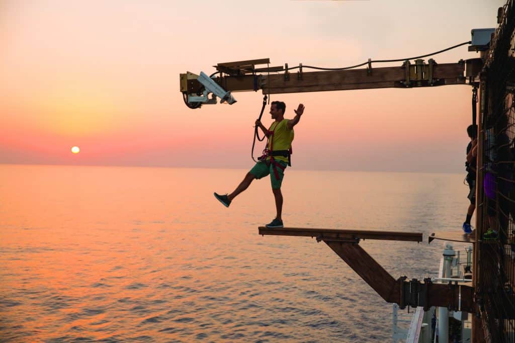 The Plank on the Norwegian Getaway