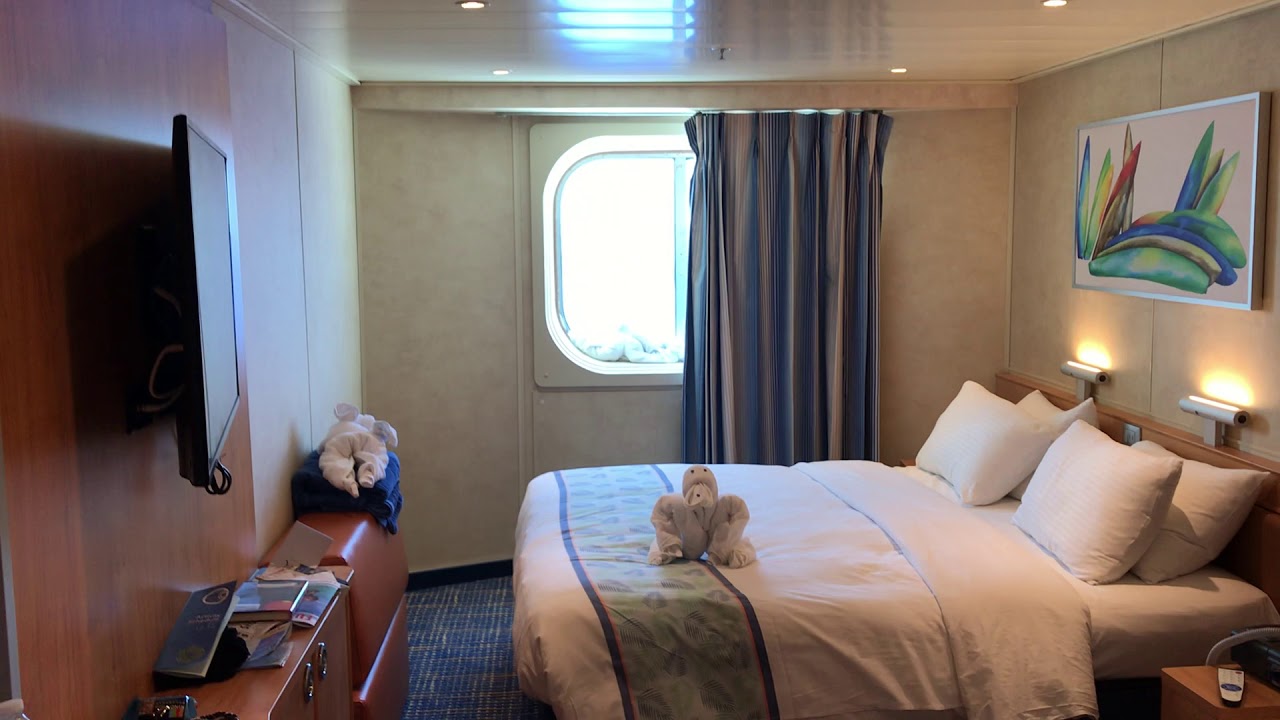 carnival cruise types of rooms