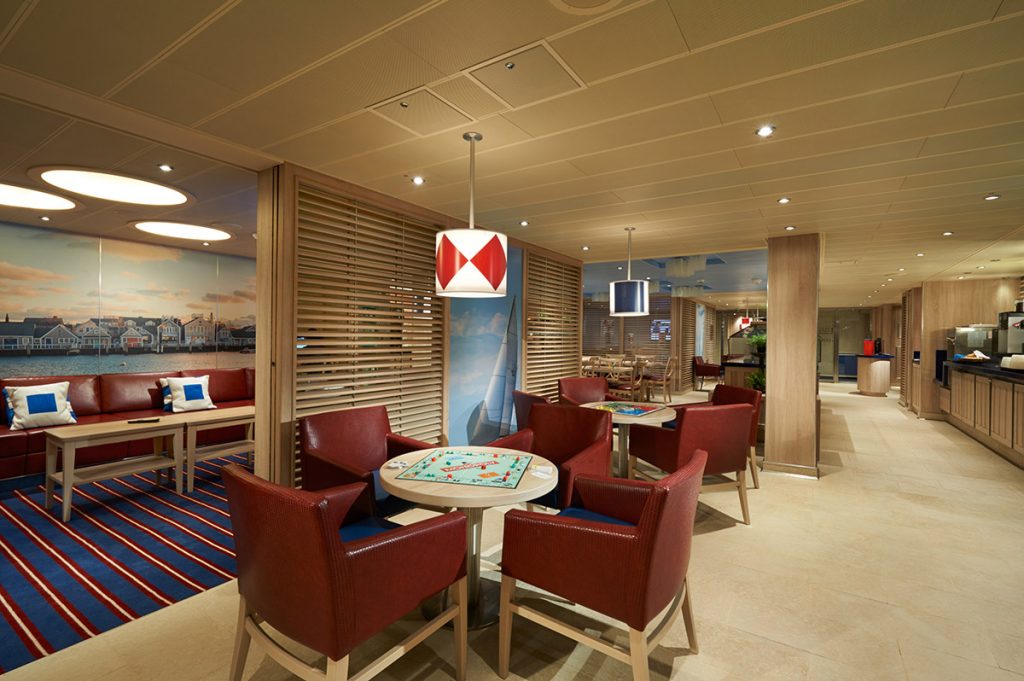 Family Harbor Lounge on the Carnival Vista