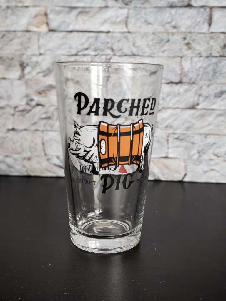 Parched Pig Souvenir Pint Glass