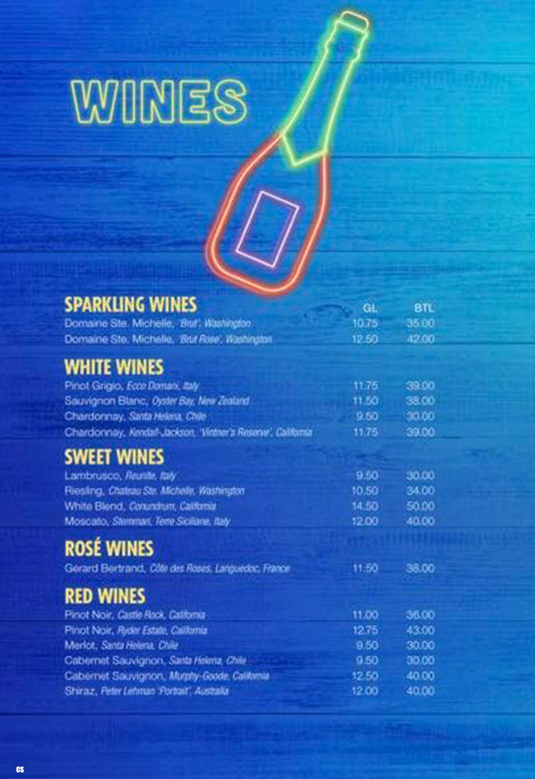 Carnival Cruise Line 2023 Drink Menus and Pricing Cruise Spotlight