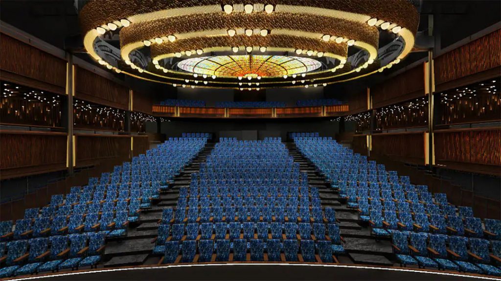 Norwegian Prima Theater Seating