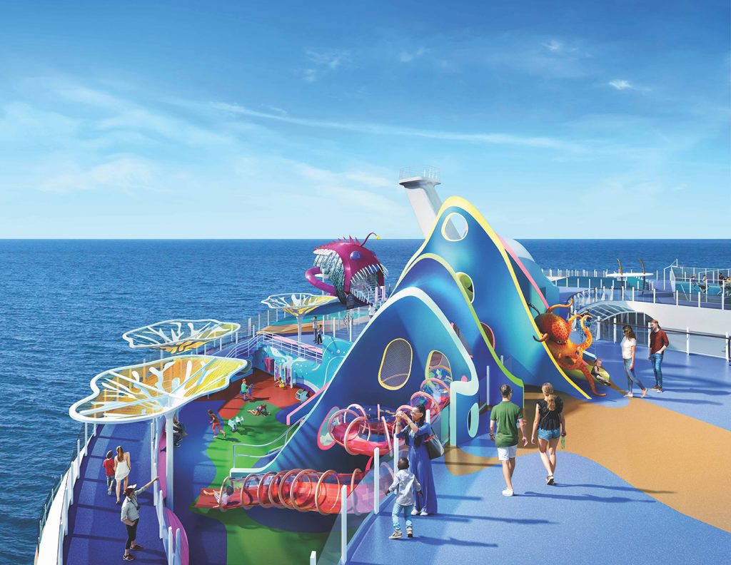 Kids play are on Royal Caribbean's Wonder of the Seas