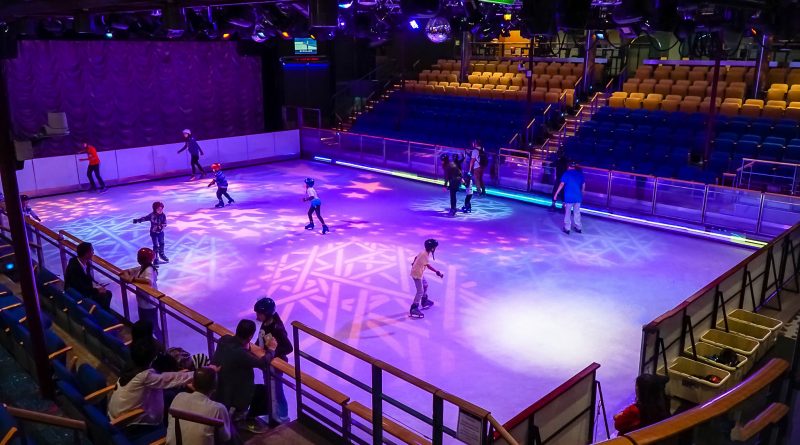 Open Skating on Royal Caribbean's Voyager of the Seas