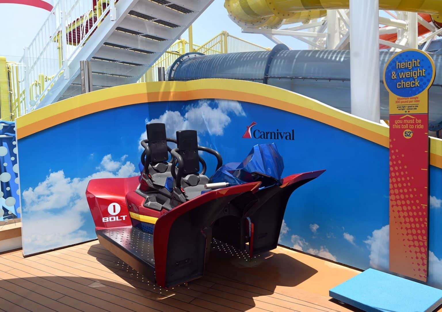 BOLT...All About The First Roller Coaster At Sea Cruise Spotlight