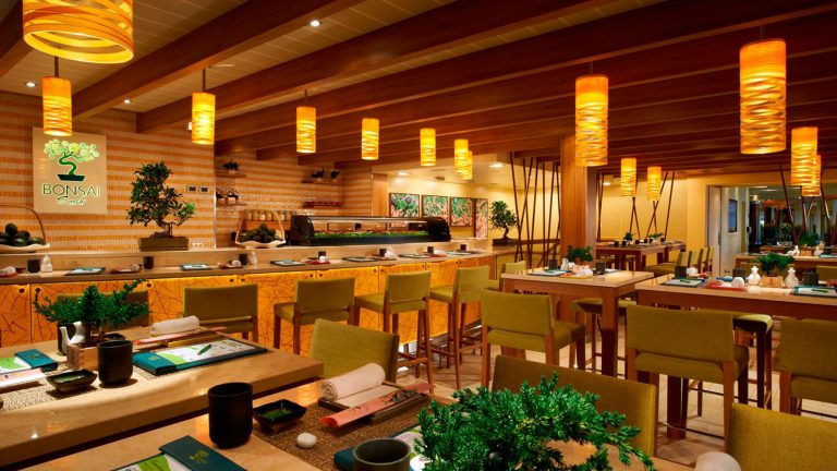 Bonsai Sushi on the Carnival Miracle