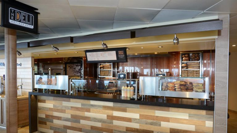 Carnival Deli on the Carnival Sunrise