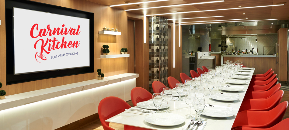 Dining room in Carnival Kitchen