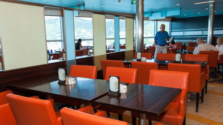 Oceanview Cafe on the Celebrity Summit