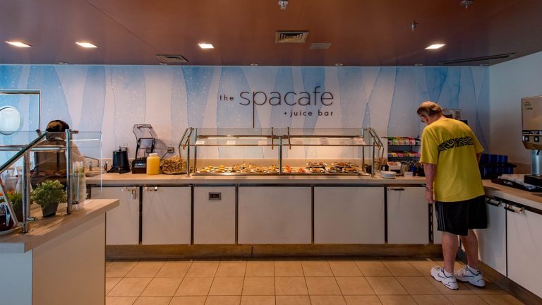 Spa Cafe on the Celebrity Summit