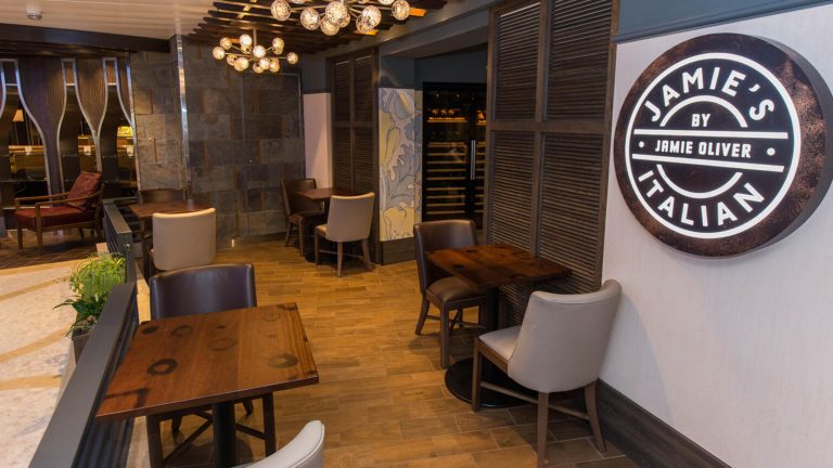 Jamies Italian on the Royal Caribbean Symphony of the Seas