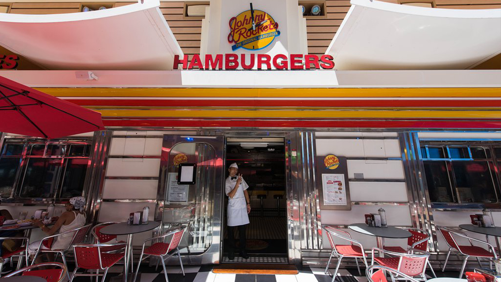 Johnny Rockets on the Royal Caribbean Oasis of the Seas