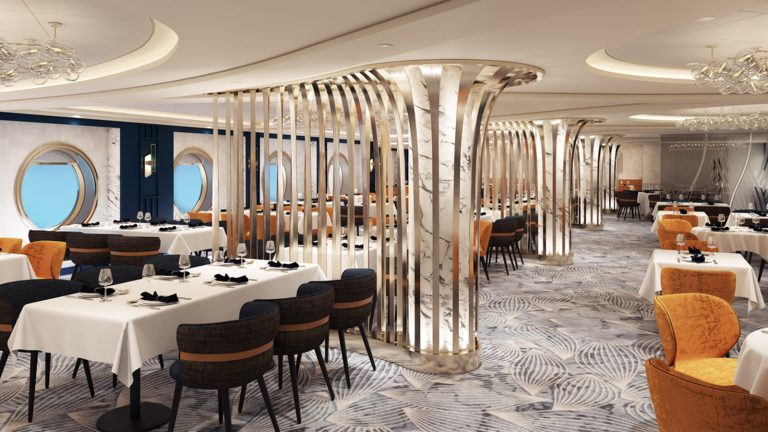 The Commodore Room on the Norwegian Aura