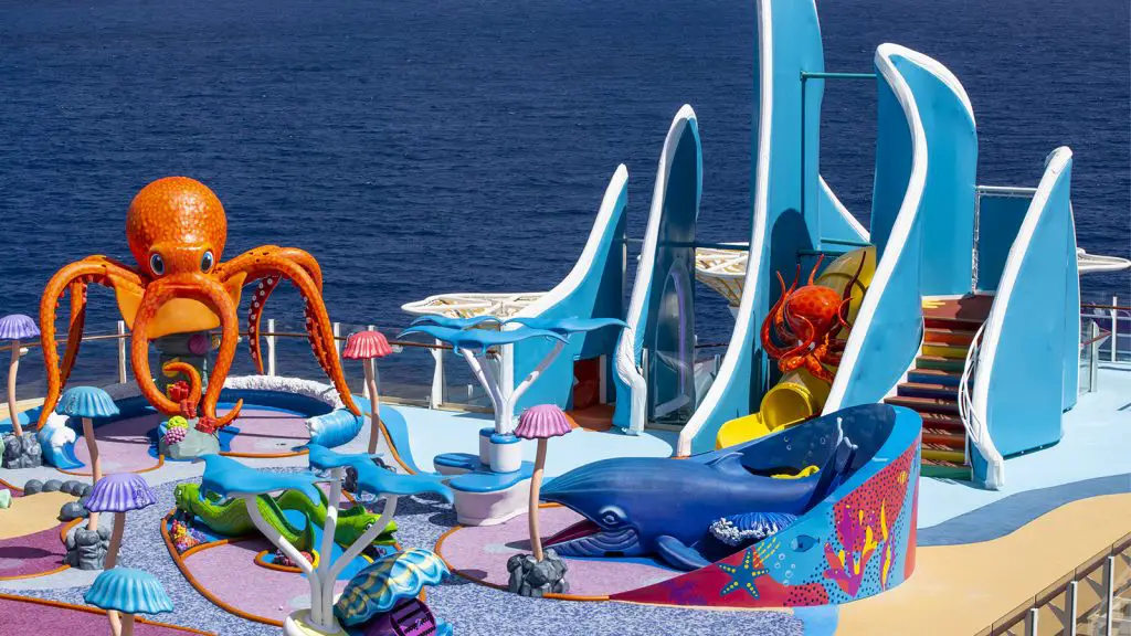 kid's play area on Wonder of the Seas