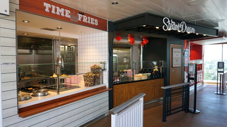 Street Eats on the Carnival Tropicale