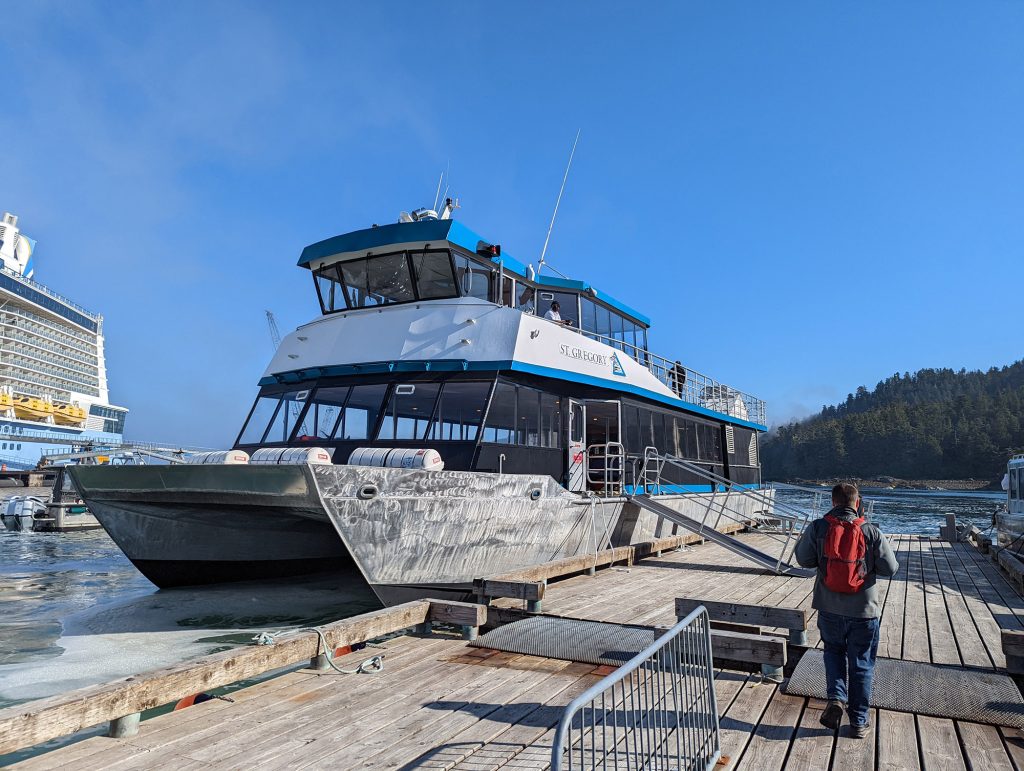 allen marine boat for Sea Otters, Raptors & Bears...Oh My excursion