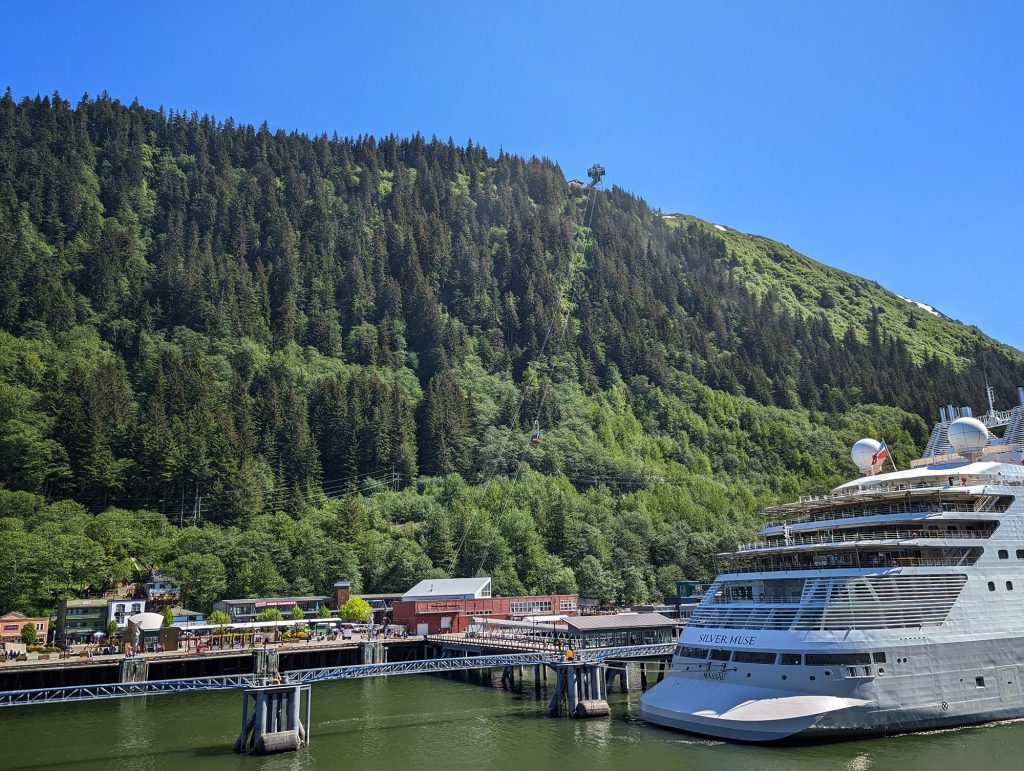 goldbelt tram from cruise ship in juneau