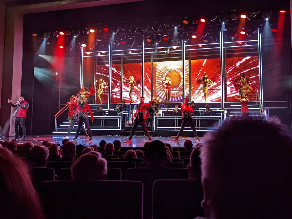 live love legs production on ovation of the seas
