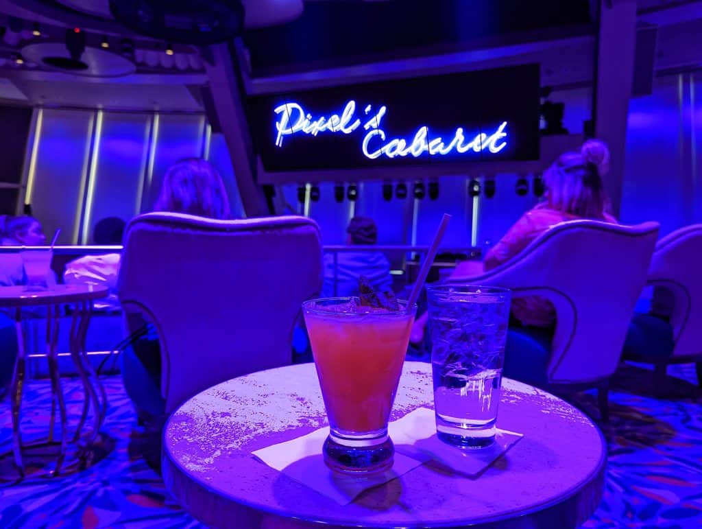 pixels cabaret on ovation of the seas