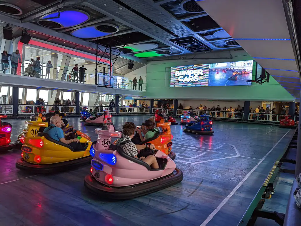 ovation of the seas bumper cars