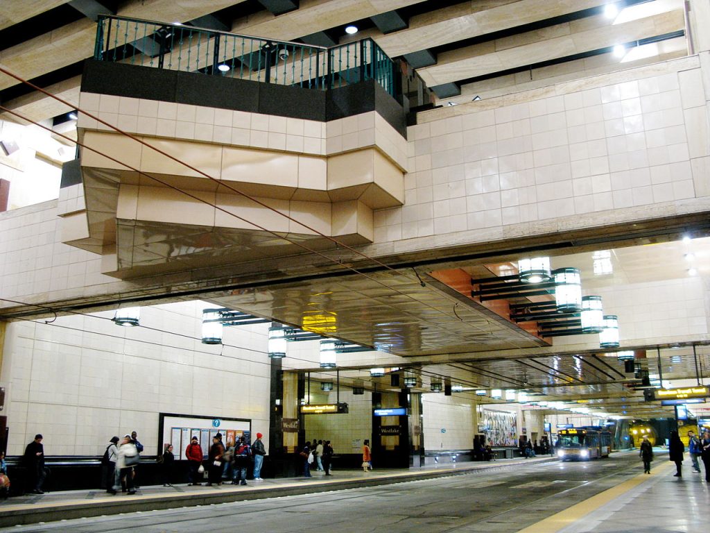 Westlake Center Light Rail Station