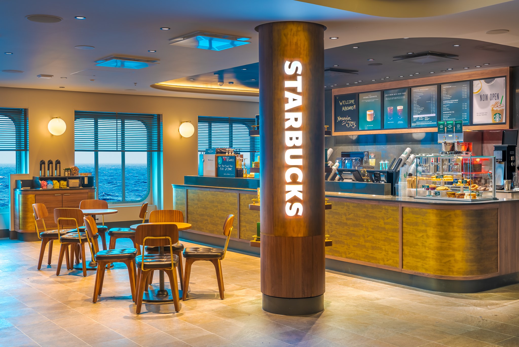 Starbucks on the Norwegian Getaway