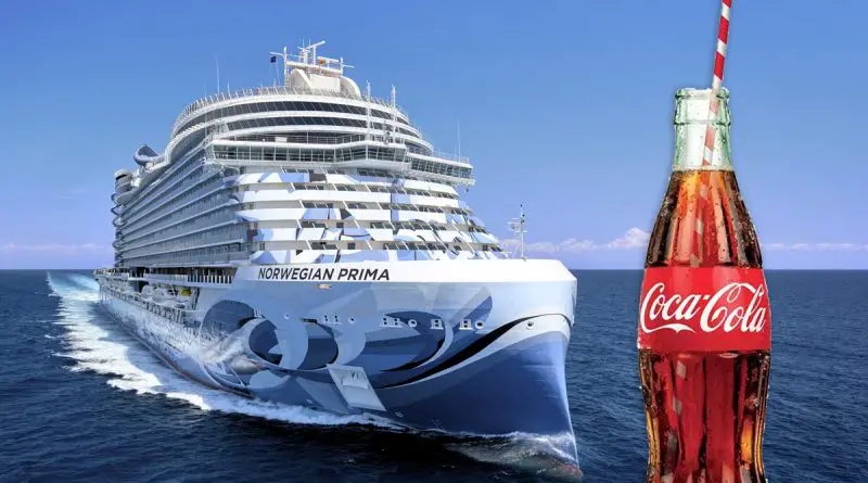 norwegian prima cruise with with coke bottle