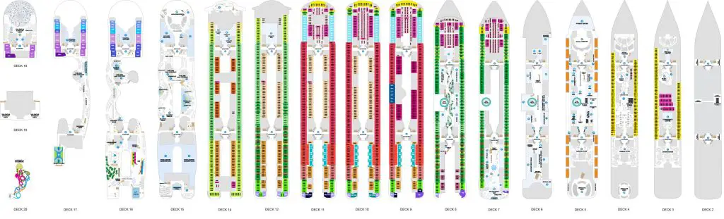 icon of the seas deck plans