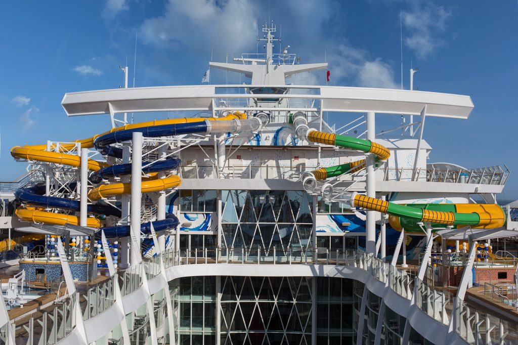 perfect storm waterslides on harmony of the seas