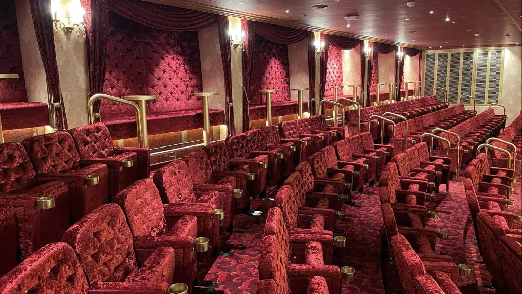 theater on a cruise ship