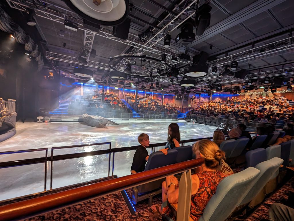 studio b ice rink on Harmony of the Seas