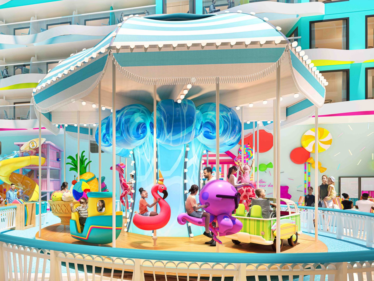 Inside Surfside and Thrill Island on Icon of the Seas - Cruise Spotlight