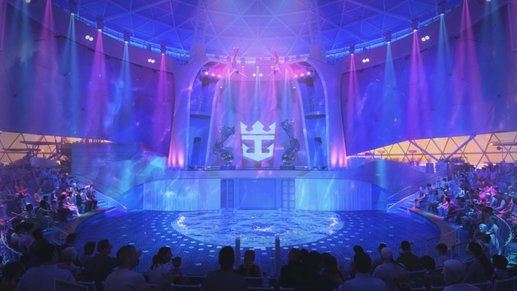 aquatheater performance on icon of the seas