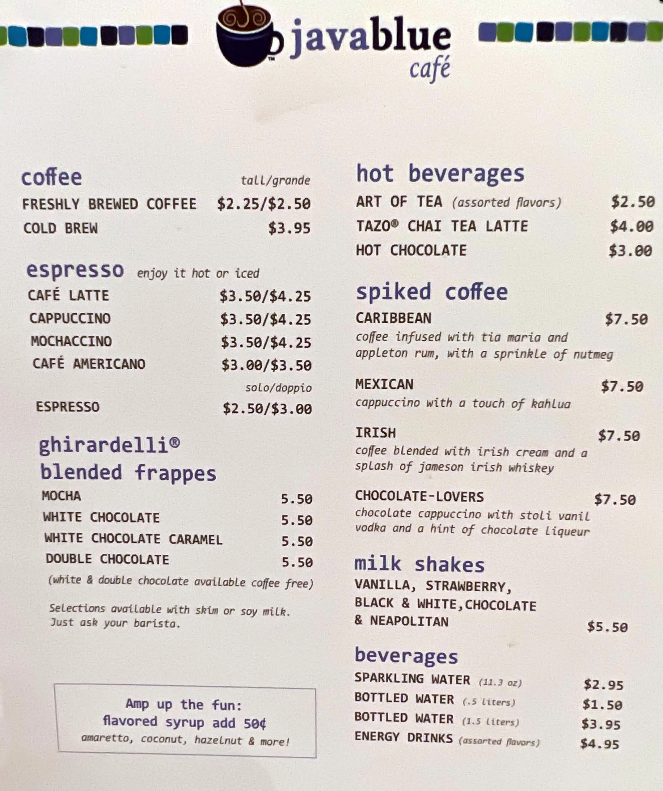 Carnival Cruise Line 2023 Drink Menus and Pricing Cruise Spotlight