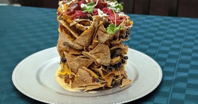 carnival's pig and anchor inspired trash can nachos