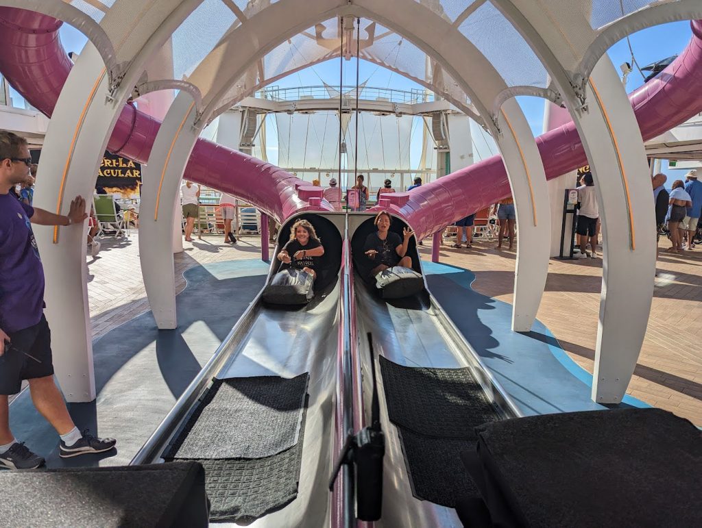 Harmony of the Seas Ultimate Abyss exit in Boardwalk