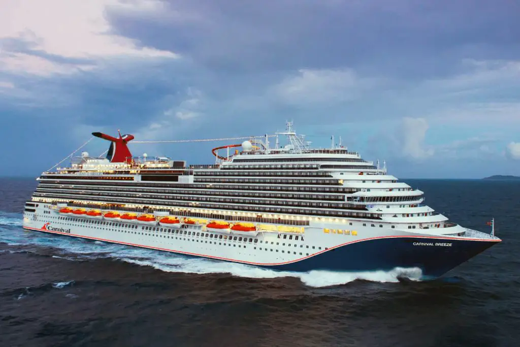 Carnival Breeze Ship Details Cruise Spotlight