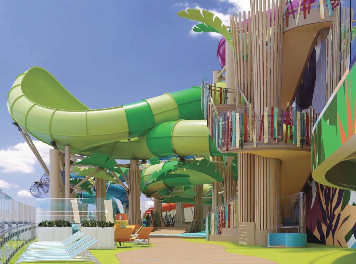 thrill island decor