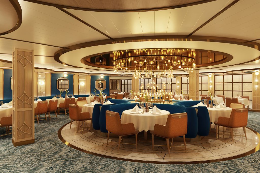 italian restaurant on princess cruise ship
