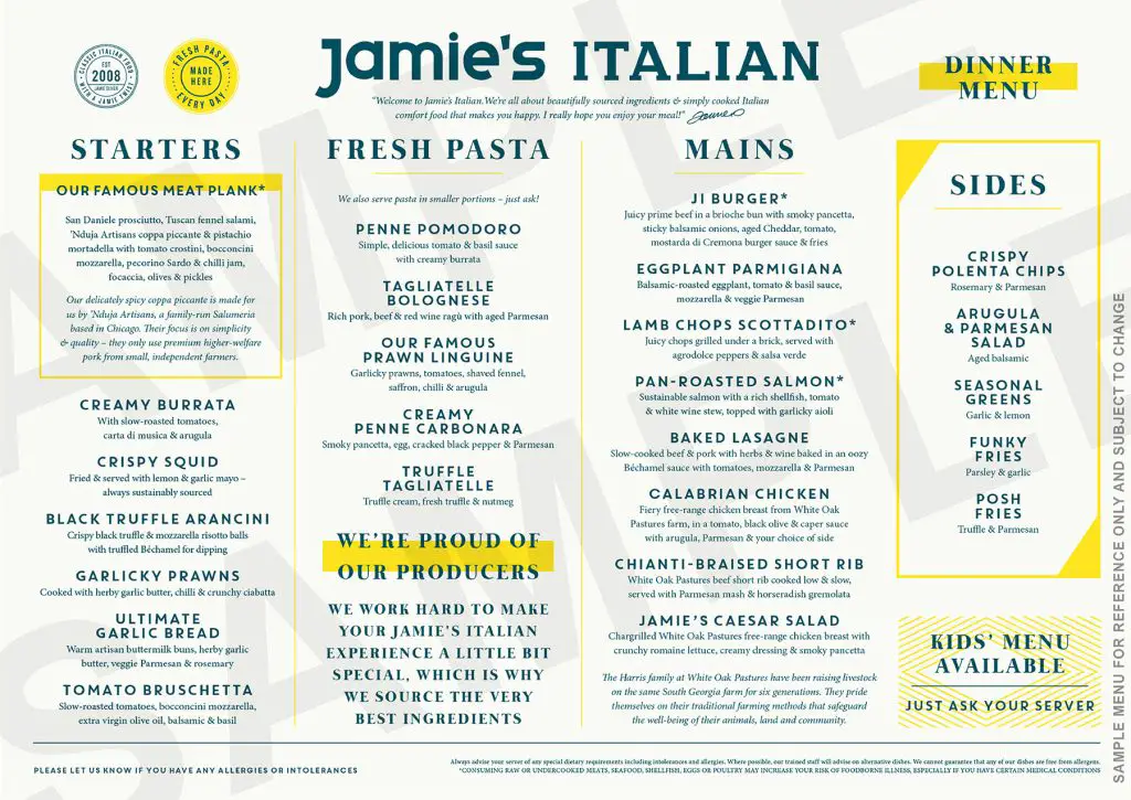 All About Royal Caribbean's Jamie's Italian Cruise Spotlight