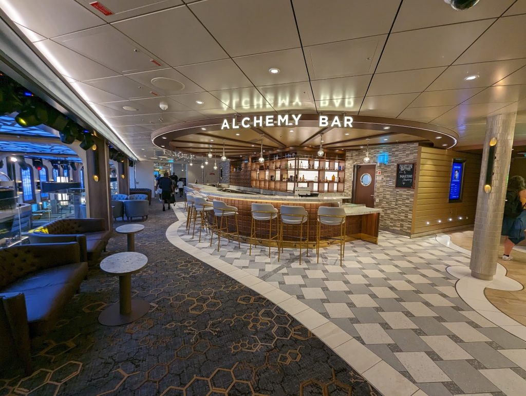 alchemy bar on carnival celebration