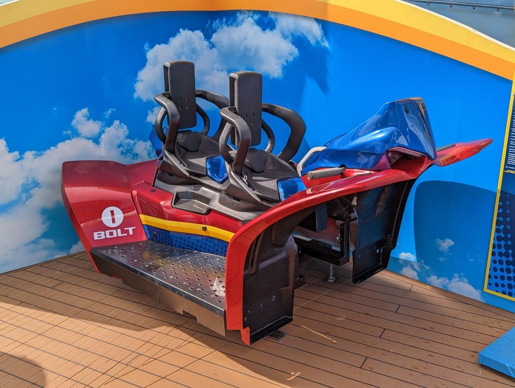 bolt roller coaster car