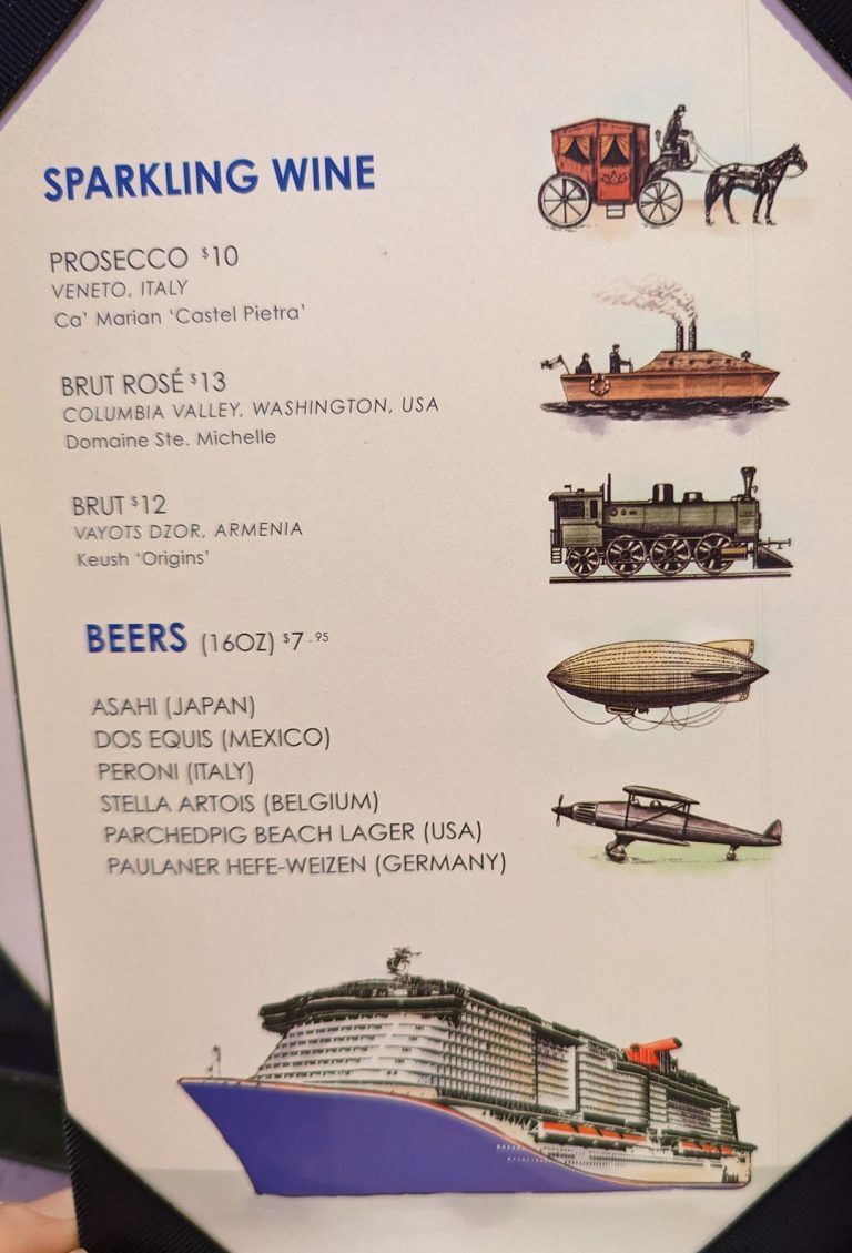 Latitudes Menu page 6