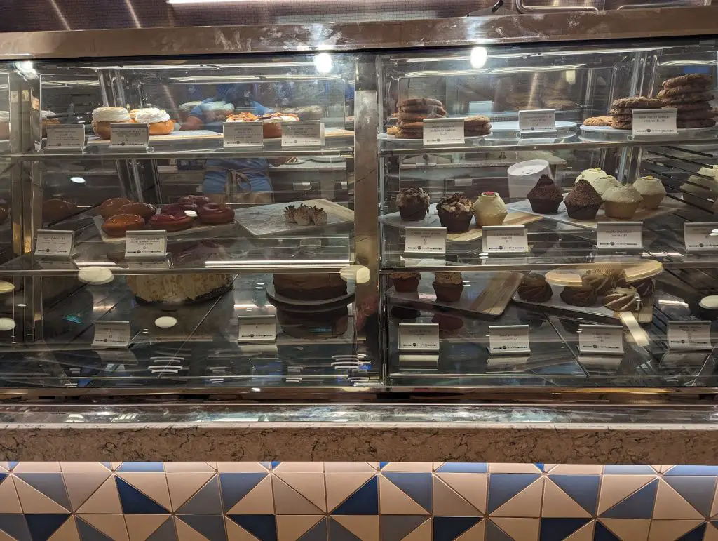 desserts at java blue cafe